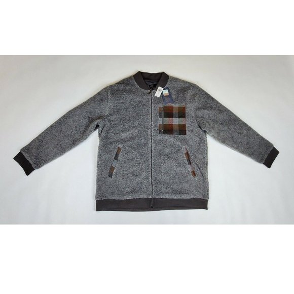 Pendleton Umatilla Camp Fleece Jacket Men's 2XL Grey - Picture 1 of 8